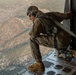 3D MSOB Marines conduct low level static line parachute jumps at Bridgeport, California