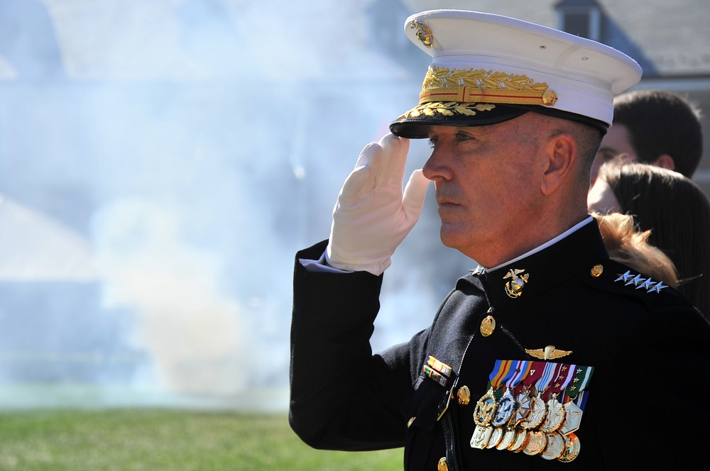 Dunford assumes command