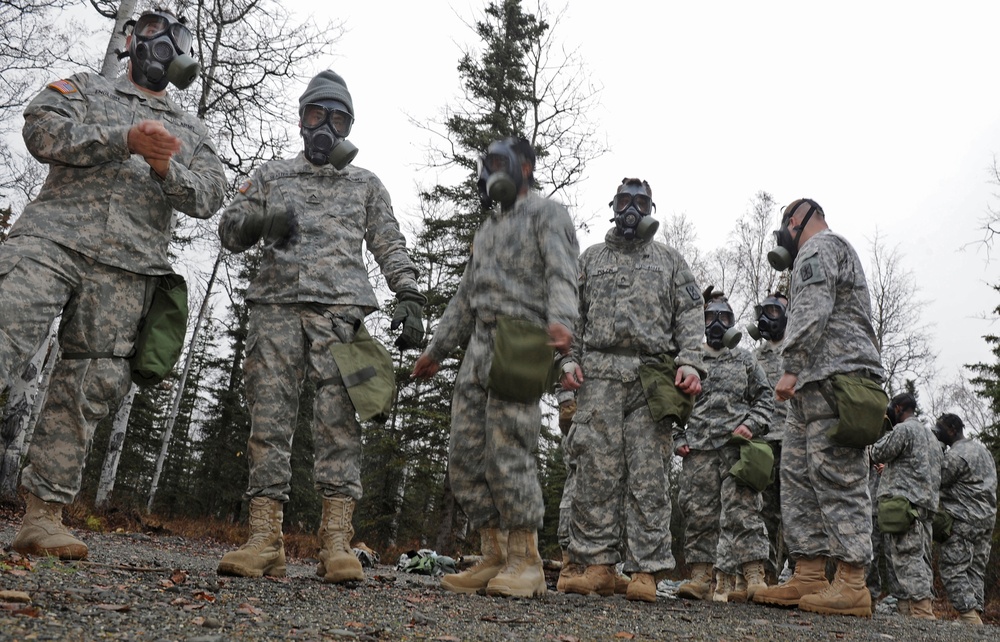 Signal Soldiers train to protect against Nuclear Biological and Chemical threats