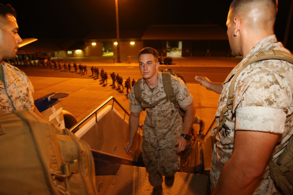 Marines Rotational Force Darwin heads home