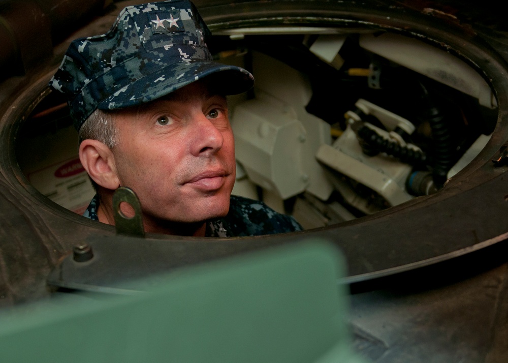 USNS Sgt. William R. Burton tour