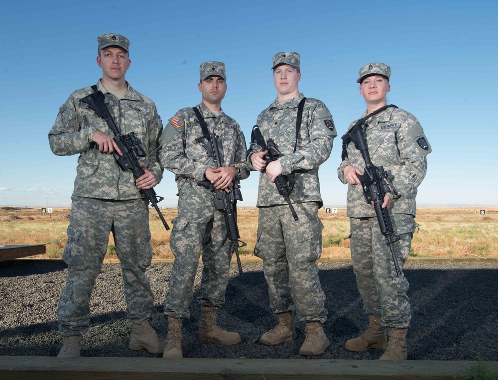 Oregon public affairs Soldiers hit the mark in weapons qualification