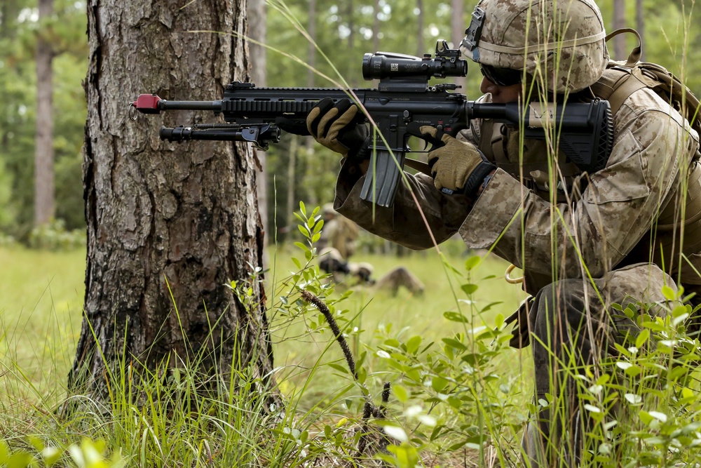 2nd Battalion, 6th Marines Fire Exercise