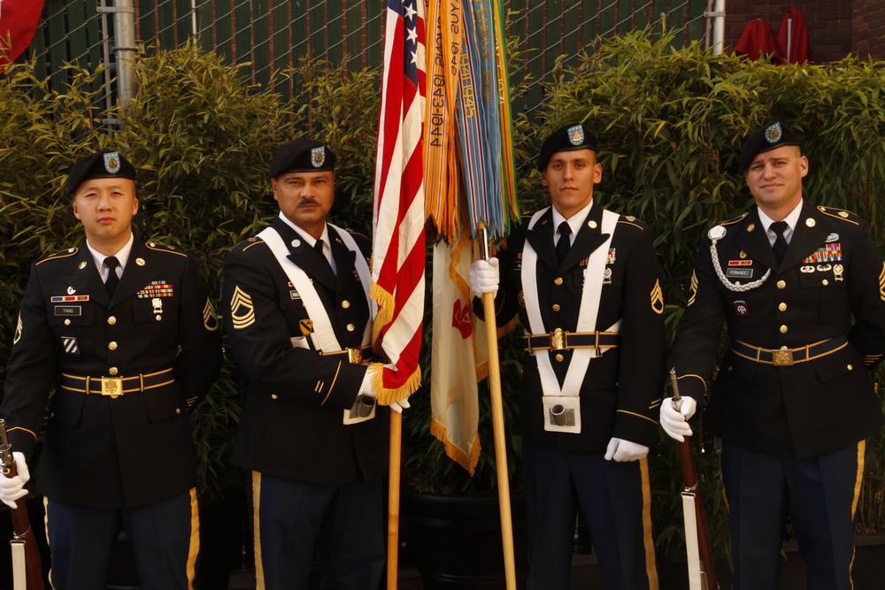 91st Training Division Color Guard