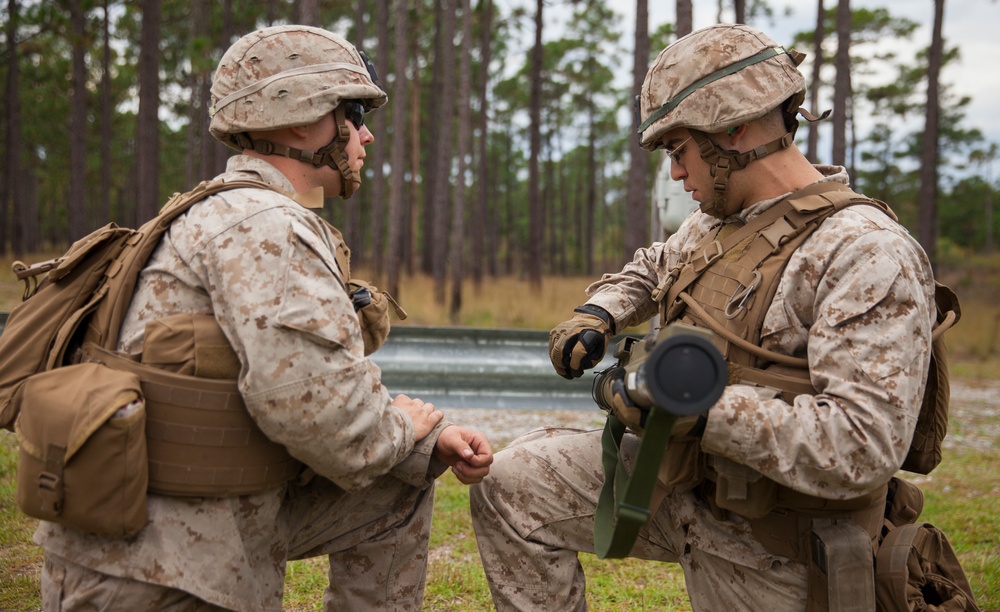 2/8 fire rockets during live-fire exercise