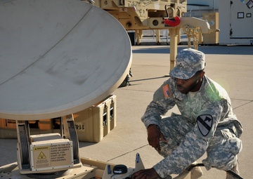 Cavalry administration personnel break routine, enhance job skills