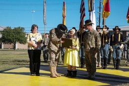 First Team honors the hug lady