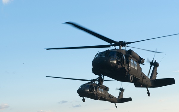 The Wings of Destiny trains for high-altitude flying