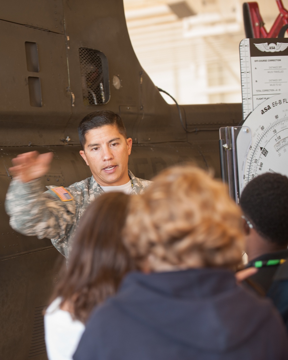 Air scouts use aviation to teach about the importance of math