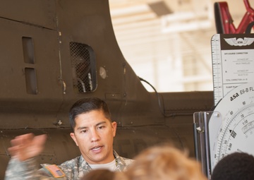 Air scouts use aviation to teach about the importance of math