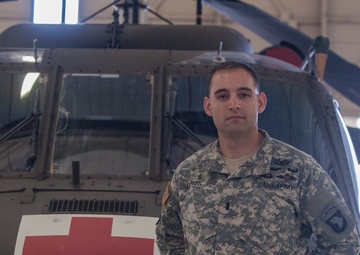 Medevac pilot earns honor grad during badge lanes