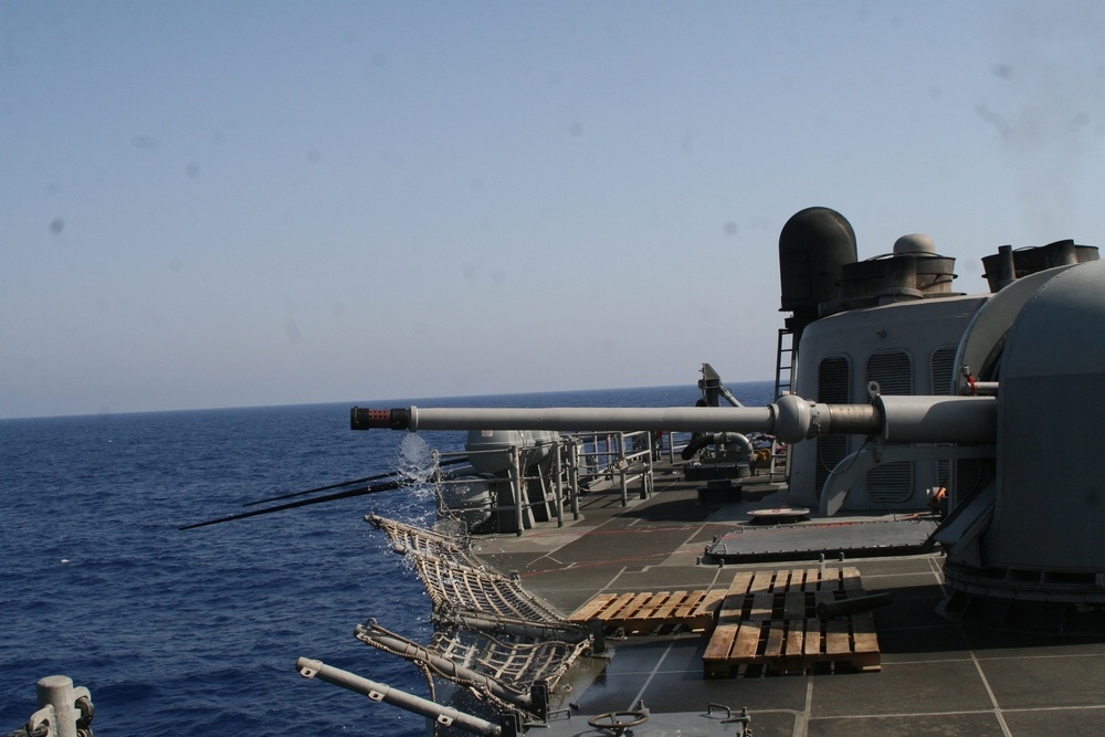 Onboard USS Samuel B. Roberts