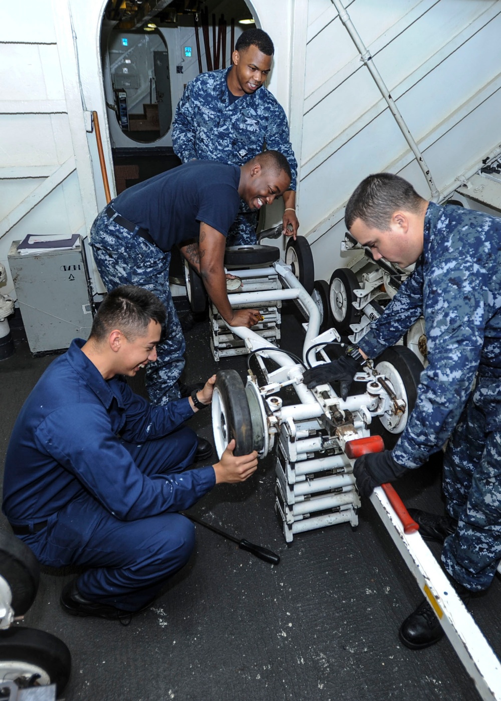 USS Nimitz  activity