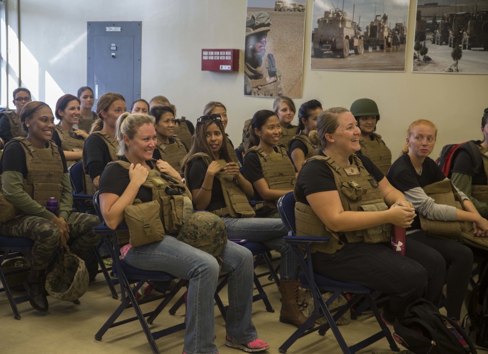 12th Marines’ spouses become Marine for day