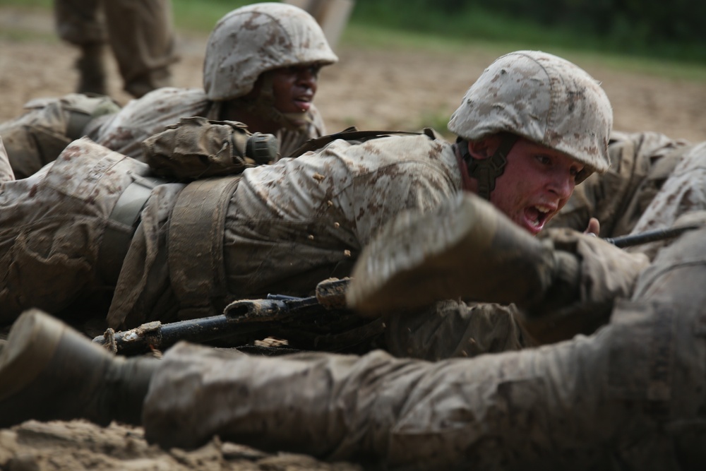 Photo Gallery: Parris Island recruits tackle Marine combat course