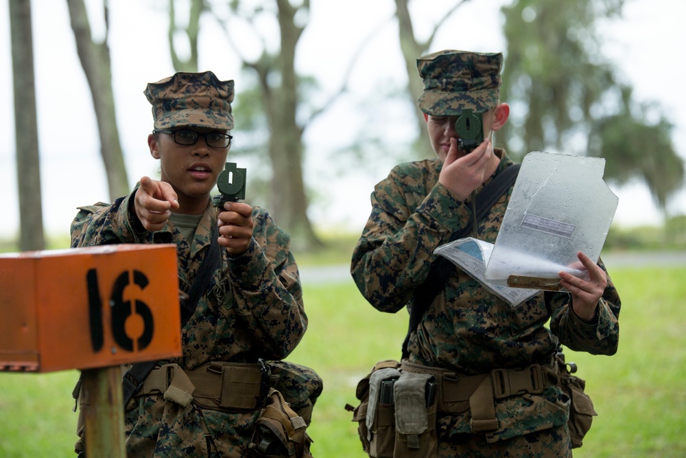Photo Gallery: Parris Island recruits taught Marine land navigation tactics
