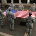 106th Rescue Wing Base Honor Guard rehearses
