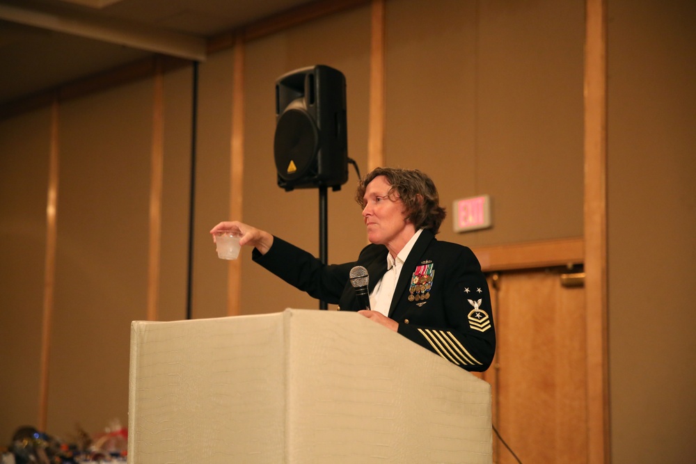 Combat Center sailors celebrate Navy's 239th Birthday