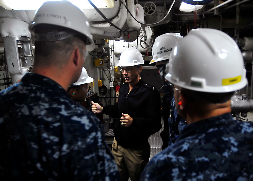 Tour of USS Blue Ridge