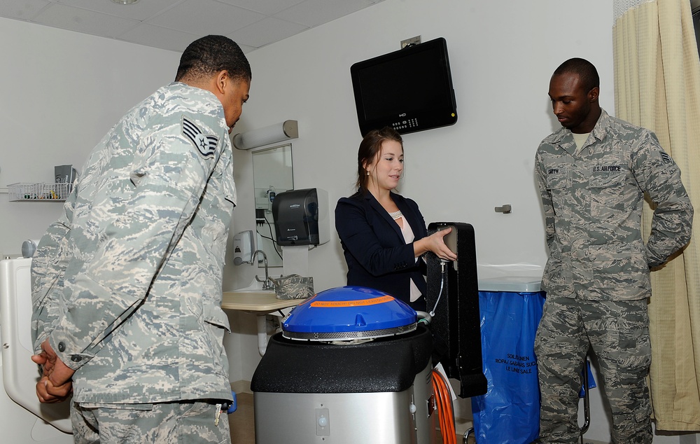 US Air Force Langley Hospital adds Ebola-zapping robot to inventory