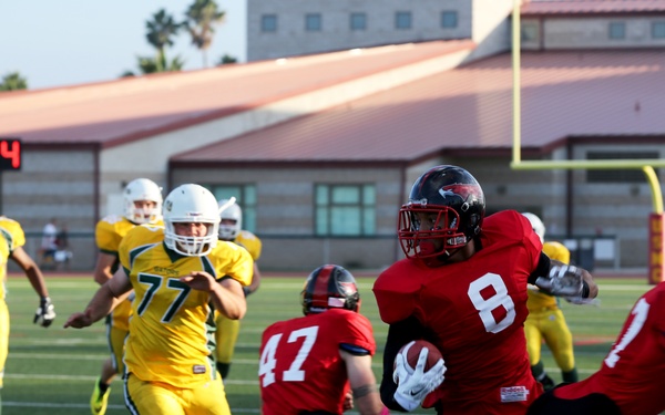 MCAS Miramar Falcons win first playoff game