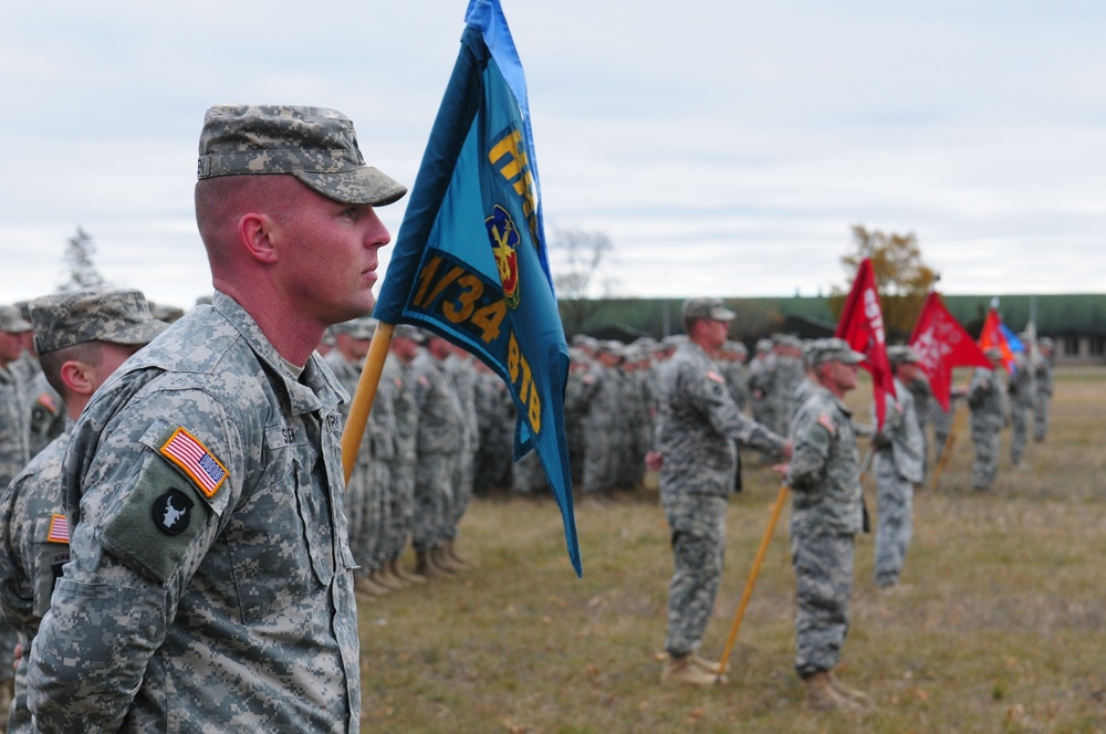 1/34th Brigade Special Troop Battalion reorganizes: The Army of 2020