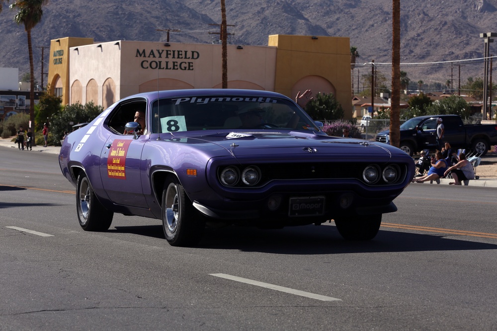 Combat Center Marines participate in Pioneer Days