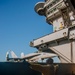 USS Carl Vinson aircraft elevator rises to the flight deck
