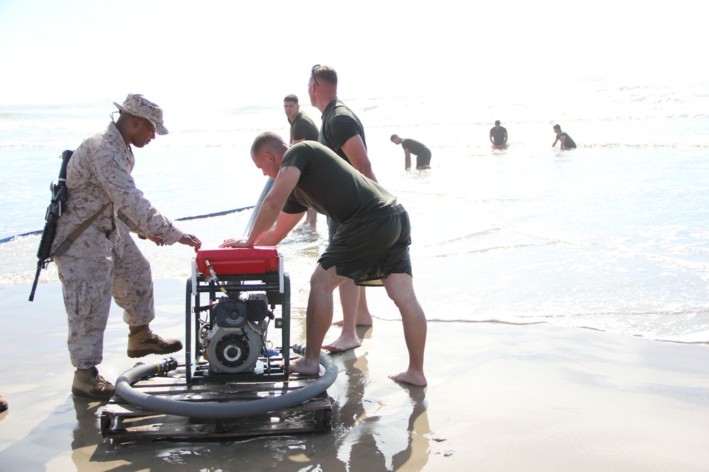 Marines recycle the surf for Pacific Horizon