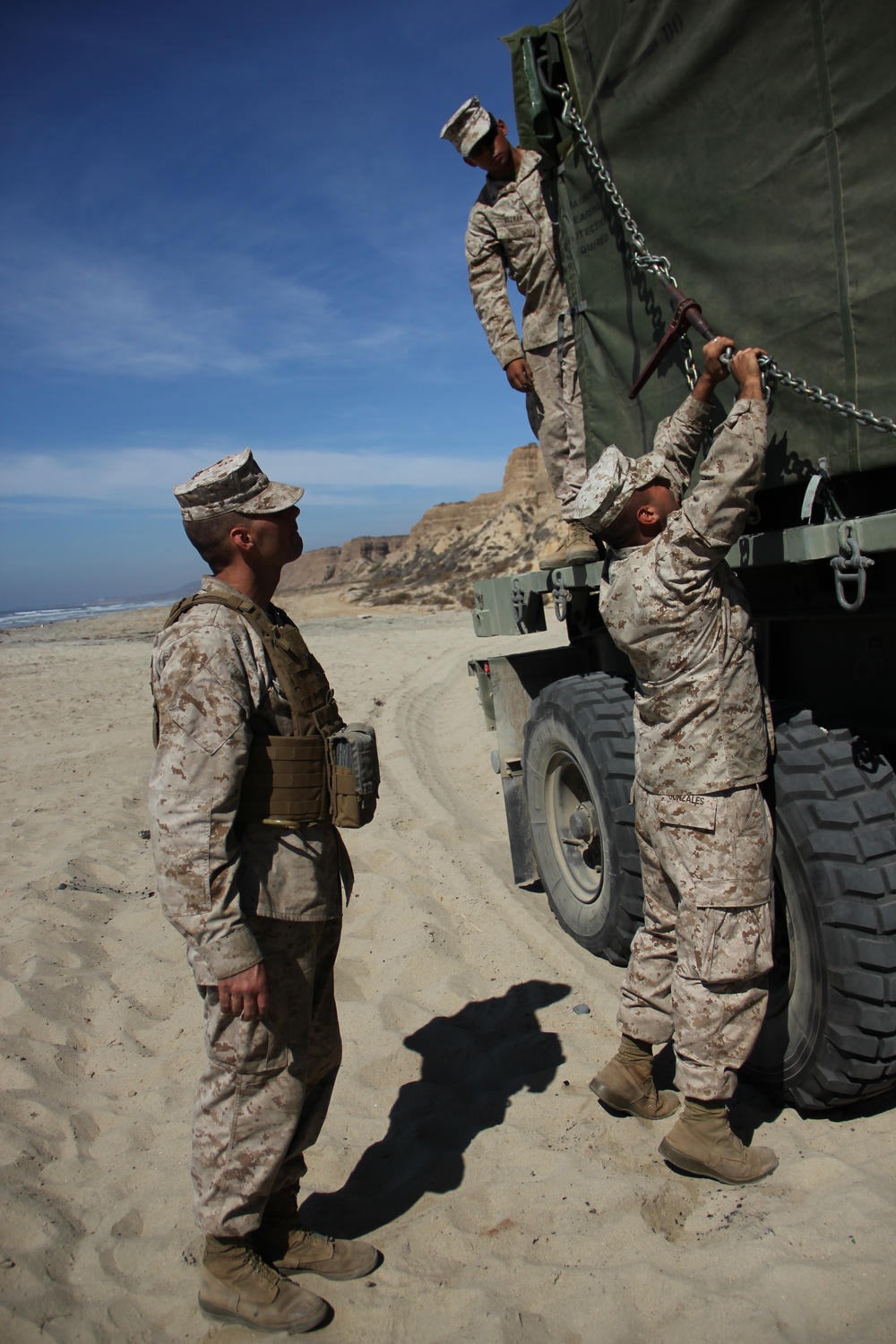 Marines recycle the surf for Pacific Horizon