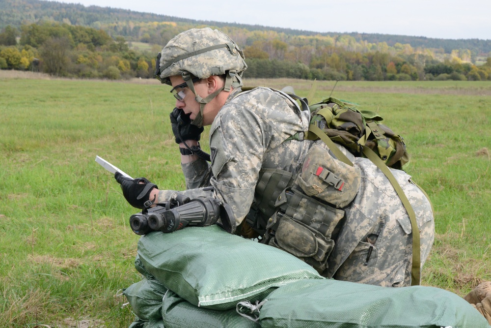 Expert Infantryman Badge Competition at the 7th Army JMTC Training Area