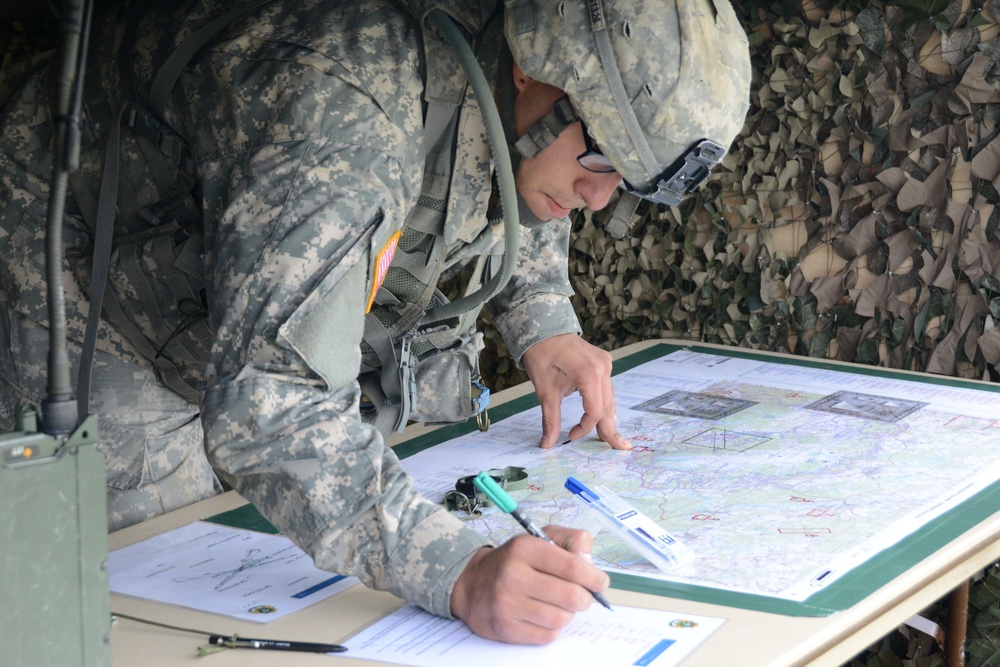 Expert Infantryman Badge competition at the 7th Army JMTC Training Area