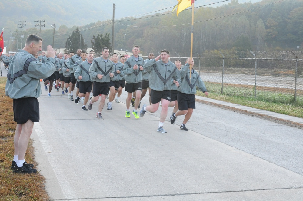 2014 2nd Infantry Division birthday run
