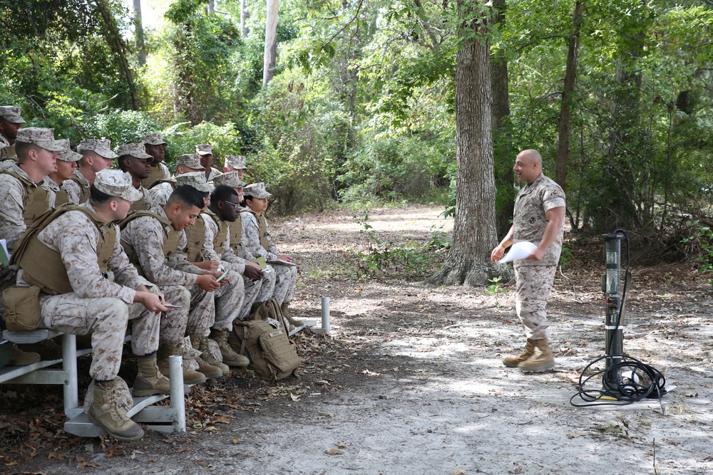 Provisional Rifle Platoon builds infantry skills