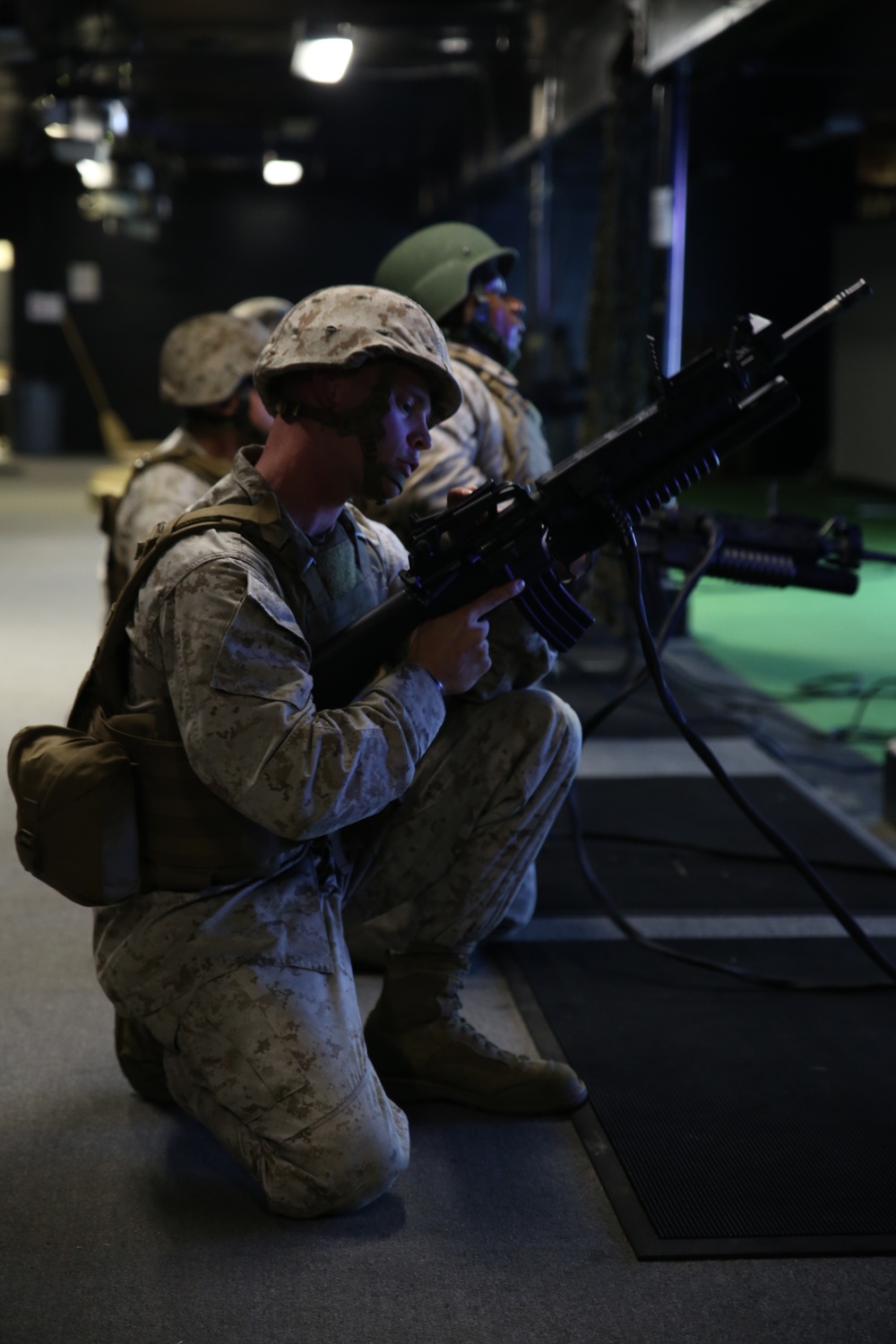 Provisional Rifle Platoon builds infantry skills