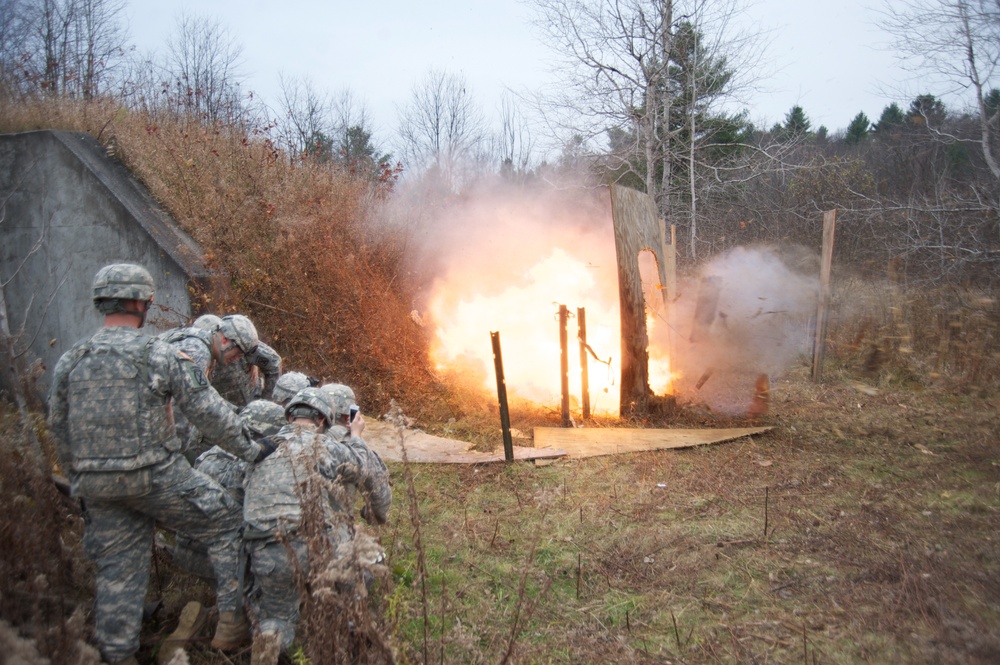 1-71 Cavalry conducts ‘Ghost Blast’ with 1st BSTB combat engineers