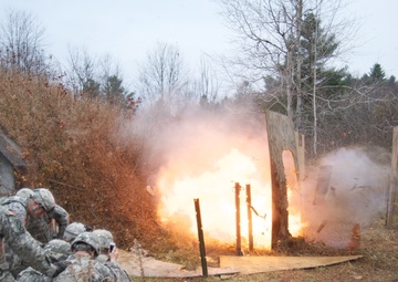 1-71 Cavalry conducts ‘Ghost Blast’ with 1st BSTB combat engineers