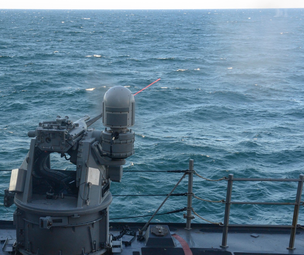 USS Sterett live-fire exercise