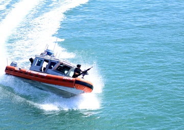 Coast Guard MSST tactical small boat evolutions