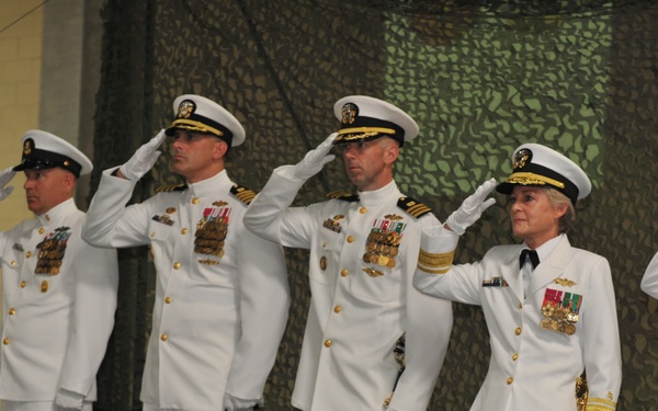 NMCB 74 Decommissioning Ceremony