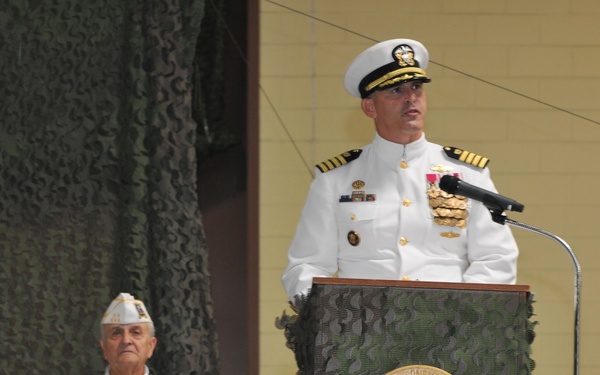 NMCB 74 Decommissioning Ceremony
