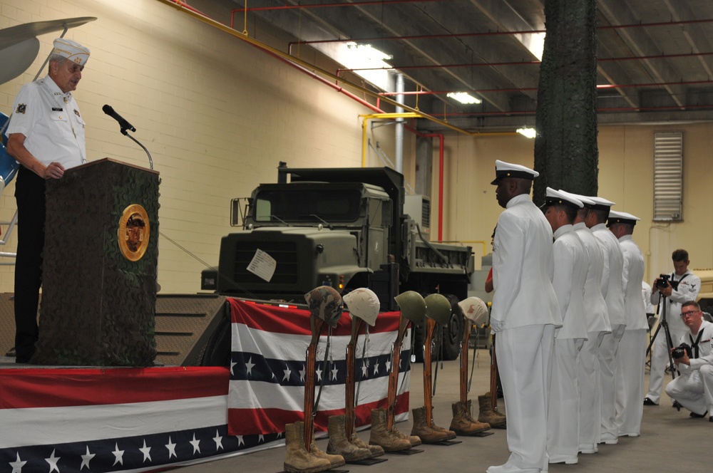 NMCB 74 Decommissioning Ceremony