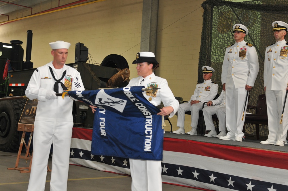 NMCB 74 Decommissioning Ceremony