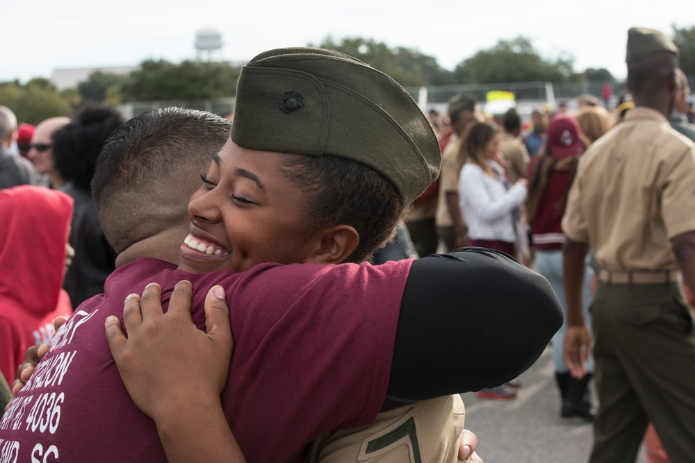 Marine overcomes rough upbringing, enlists to selflessly serve others