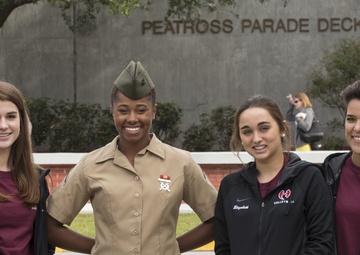 Marine overcomes rough upbringing, enlists to selflessly serve others