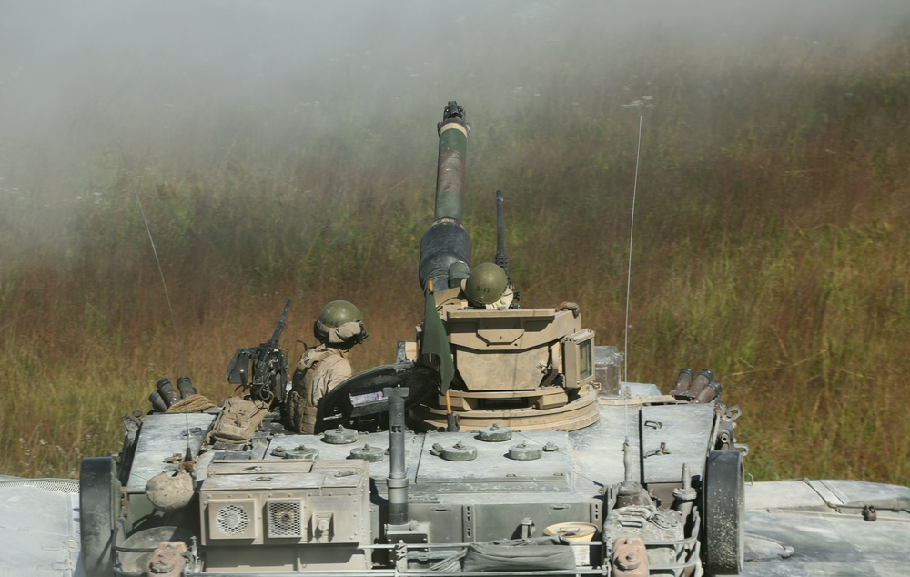 Ready to Roll: 2nd Tanks hit the range