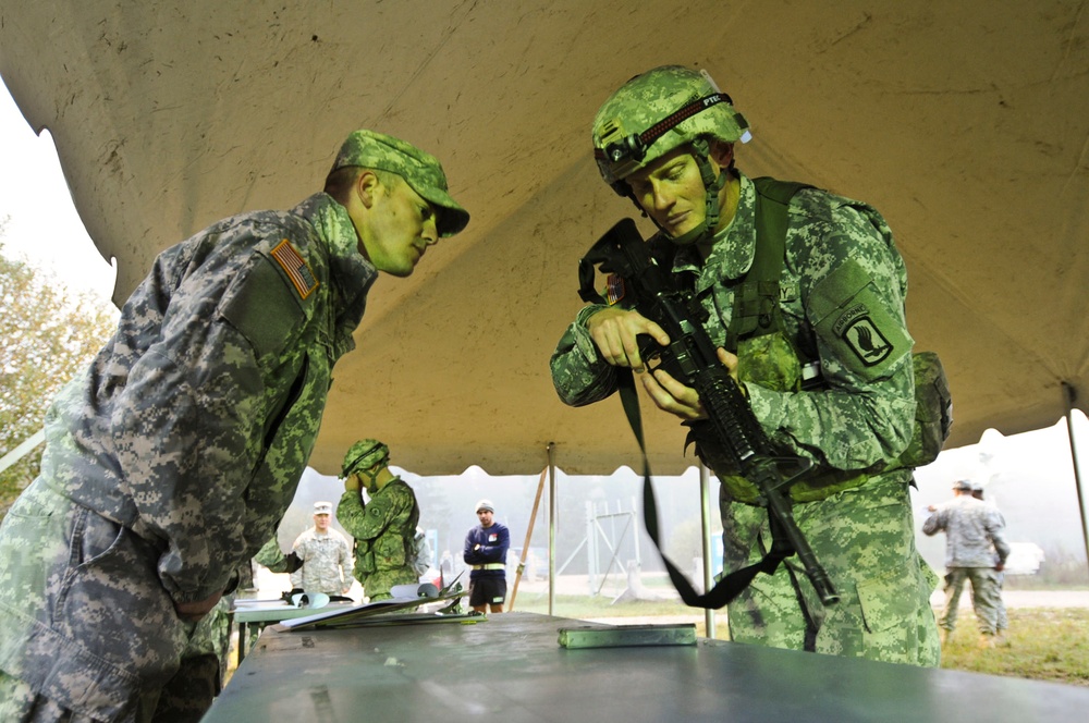 Expert Infantryman Badge Competition