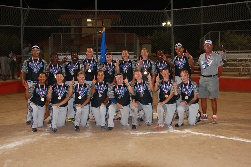 First-year JBSA softball player helps AF capture Armed Forces title
