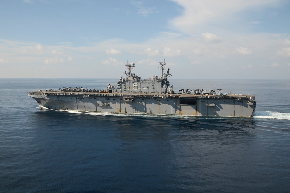 USS Peleliu operations