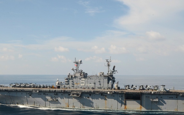 USS Peleliu operations